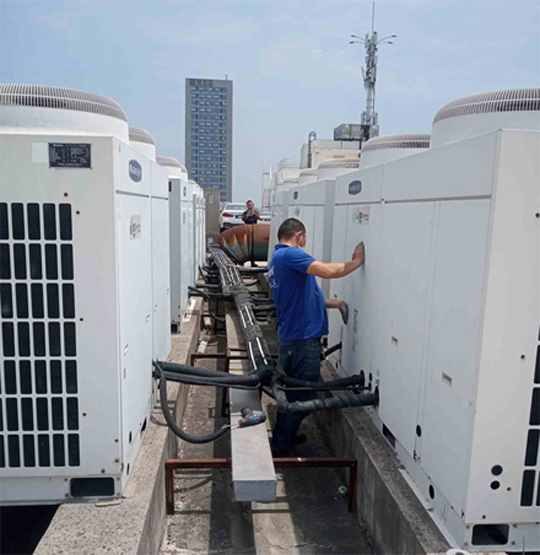 营口市中央空调制热和不制冷系统维修方法